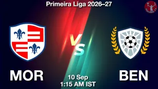 MOR vs BEN - Primeira Liga