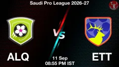 ALQ vs ETT Match Result
