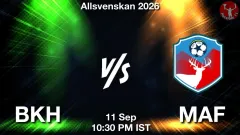 BKH vs MAF Match Result