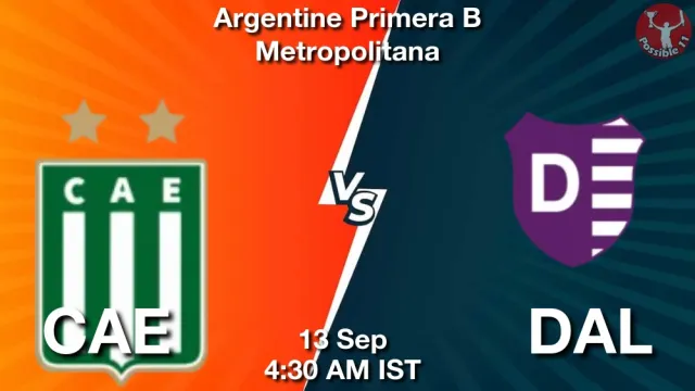 CAE vs DAL Match Previews and Football Tips