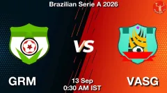 GRM vs VASG Match Result