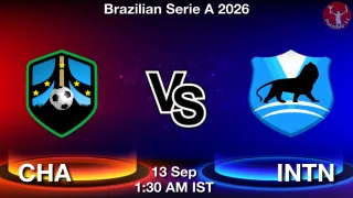 CHA vs INTN - Brazilian Serie