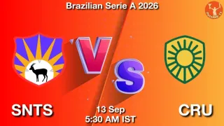 SNTS vs CRU SNTS vs CRU - Brazilian Serie