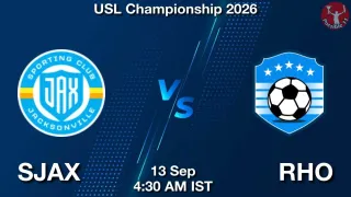 SJAX vs RHO SJAX vs RHO - USL Championship