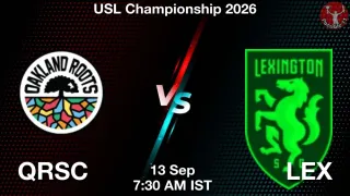 QRSC vs LEX - USL Championship