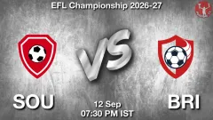 SOU vs BRI Match Result