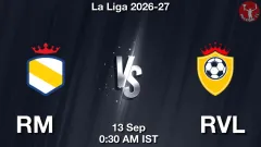 RM vs RVL Match Result