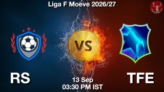 RS vs TFE - Liga F