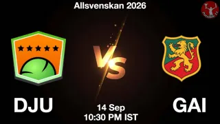 DJU vs GAI - Allsvenskan 2026