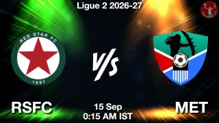 RSFC vs MET RSFC vs MET - Ligue 2