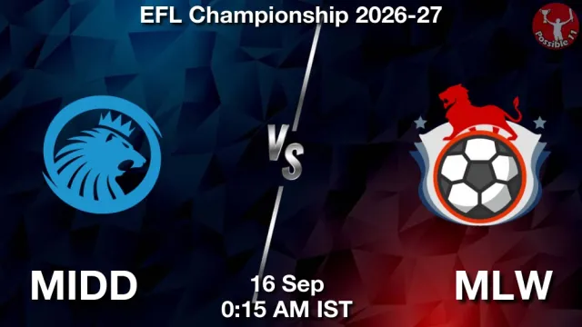 MIDD vs MLW Match Previews and Football Tips