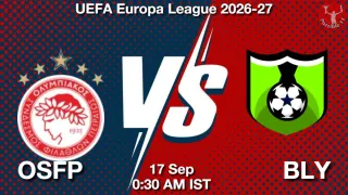 OSFP vs BLY - UEFA Europa
