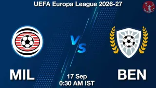 MIL vs BEN - UEFA Europa