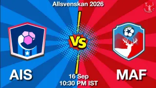 AIS vs MAF AIS vs MAF - Allsvenskan 2026