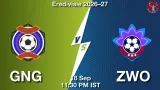 GNG vs ZWO Dream11 Prediction, Preview & Updates - <small>Fri, 18 Sep 11:30 PM IST</small>