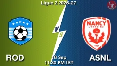 ROD vs ASNL Match Result