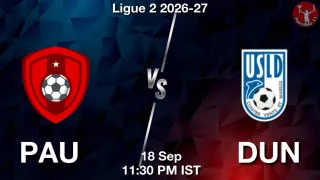 PAU vs DUN - Ligue 2