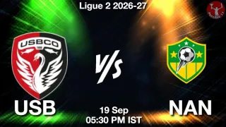 USB vs NAN - Ligue 2
