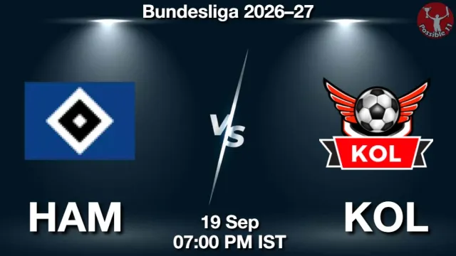 HAM vs KOL Match Previews and Football Tips