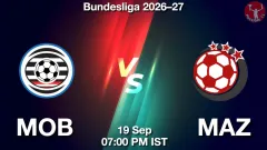 MOB vs MAZ Match Result