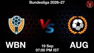 WBN vs AUG - Bundesliga 2026–27