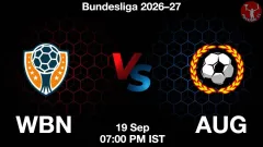 WBN vs AUG Match Result