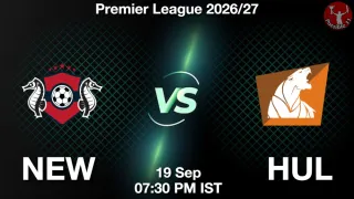 NEW vs HUL - Premier League