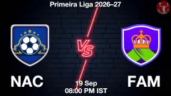 NAC vs FAM Match Result