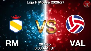 RM vs VAL - Liga F