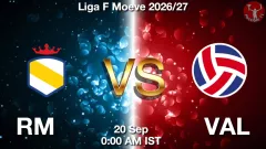 RM vs VAL Match Result