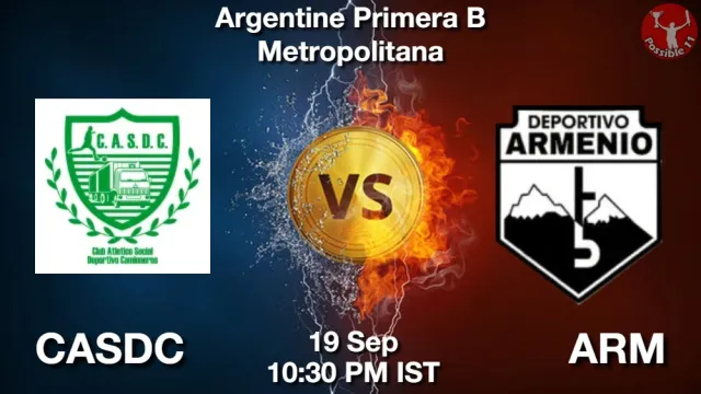 CASDC vs ARM Match Previews and Football Tips