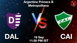 DAL vs CAI - Argentine Primera