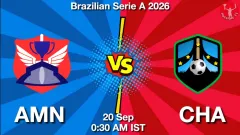 AMN vs CHA Match Result