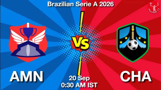 AMN vs CHA Match Previews and Football Tips