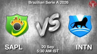 SAPL vs INTN - Brazilian Serie