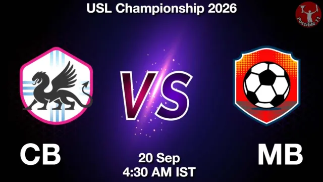 CB vs MB ड्रीम11 भविष्यवाणी, फैंटेसी फुटबॉल टीम - 20 सितम्बर 2026