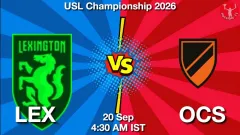 LEX vs OCS Match Result