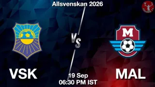 VSK vs MAL - Allsvenskan 2026