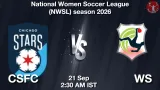 CSFC vs WS Dream11 Prediction, Preview & Updates - <small>Mon, 21 Sep 02:30 AM IST</small>