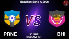 PRNE vs BHI Match Result