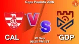 CAL vs GDP Dream11 Prediction, Preview & Updates - <small>Sun, 20 Sep 06:30 PM IST</small>
