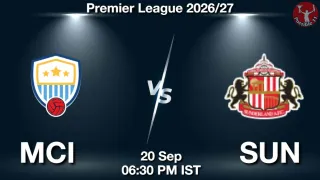 MCI vs SUN Dream11 Prediction