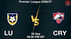LU vs CRY Match Result