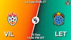 VIL vs LET Match Result