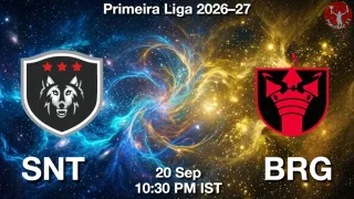 SNT vs BRG SNT vs BRG - Primeira Liga