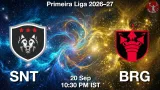 SNT vs BRG Dream11 Prediction, Preview & Updates - <small>Sun, 20 Sep 10:30 PM IST</small>