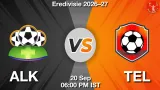 ALK vs TEL Dream11 Prediction, Preview & Updates - <small>Sun, 20 Sep 06:00 PM IST</small>