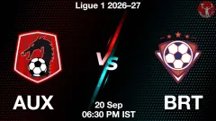 AUX vs BRT Match Result