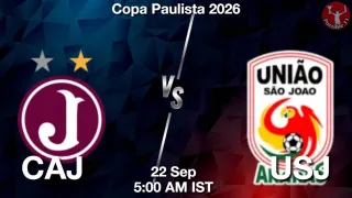 CAJ vs USJ CAJ vs USJ - Copa Paulista