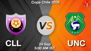 CLL vs UNC - Copa Chile